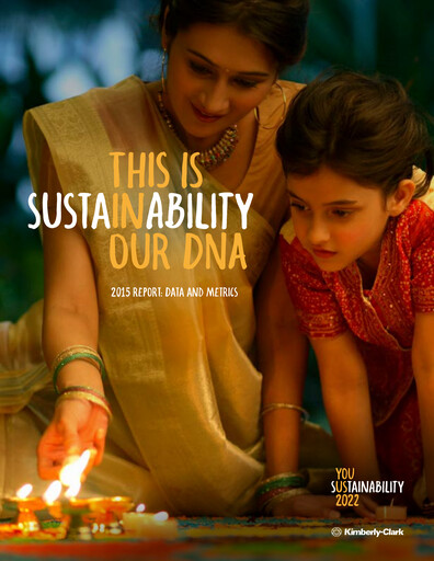 Thumbnail Kimberly-Clark Sustainability Report 2015