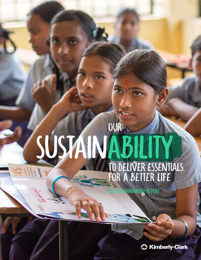 Thumbnail Kimberly-Clark Sustainability Report 2017