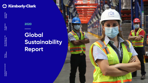 Thumbnail Kimberly-Clark Sustainability Report 2020