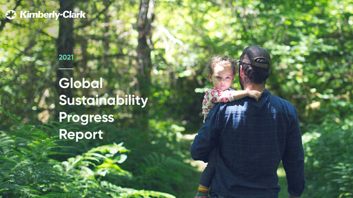 Thumbnail Kimberly-Clark Sustainability Report 2021