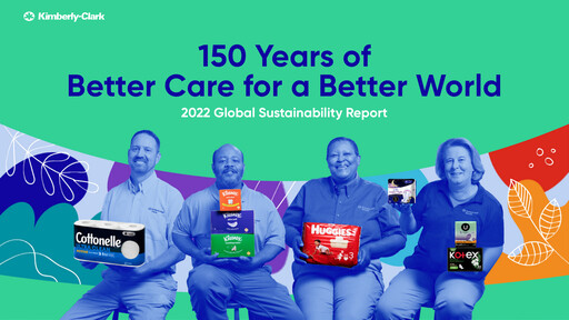 Thumbnail Kimberly-Clark Sustainability Report 2022