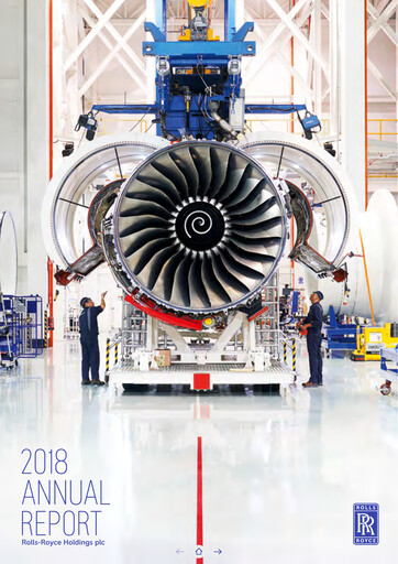 Thumbnail Rolls-Royce Holdings Annual Report 2018