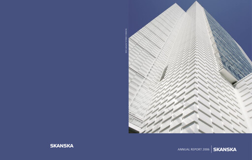 Thumbnail Skanska Annual Report 2006