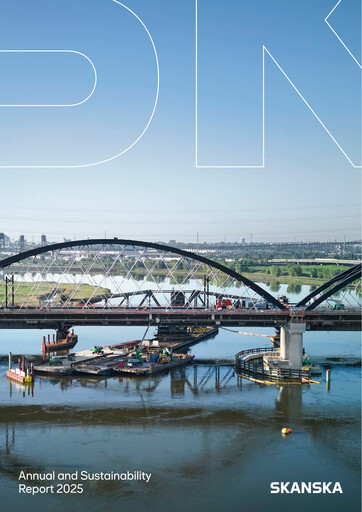 Thumbnail Skanska Annual Report 2025
