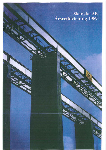 Thumbnail Skanska Annual Report 1989
