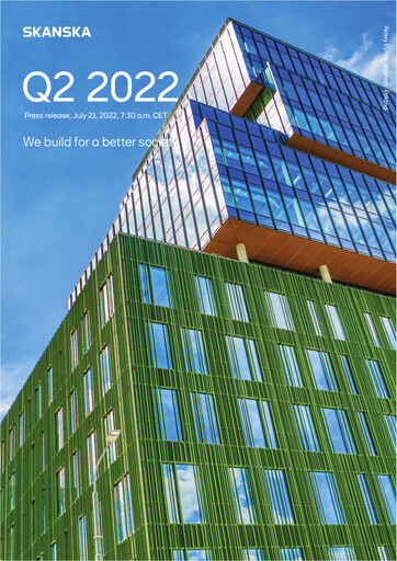 Thumbnail Skanska Quarterly Report 2022-q2