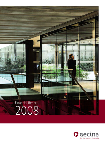 Thumbnail Gecina Financial Report 2008