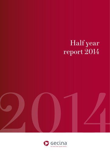 Thumbnail Gecina Half-year Report 2014-h1
