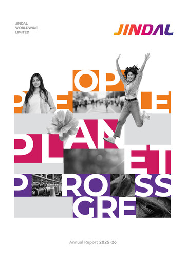 Thumbnail Jindal Worldwide
 Annual Report 2025-2026