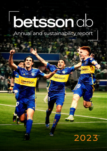 Thumbnail Betsson AB Annual Report 2023