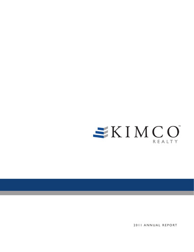 Thumbnail Kimco Realty
 Annual Report 2011