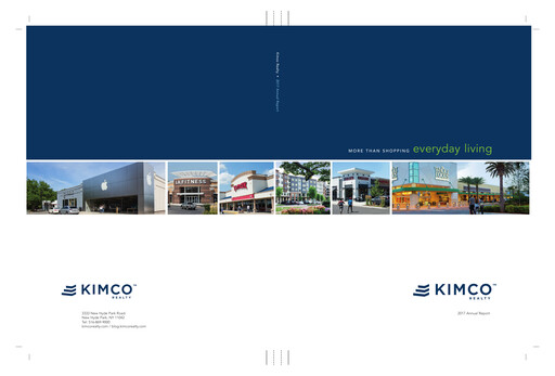 Thumbnail Kimco Realty
 Annual Report 2017