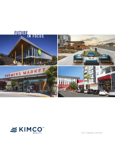 Thumbnail Kimco Realty
 Annual Report 2019