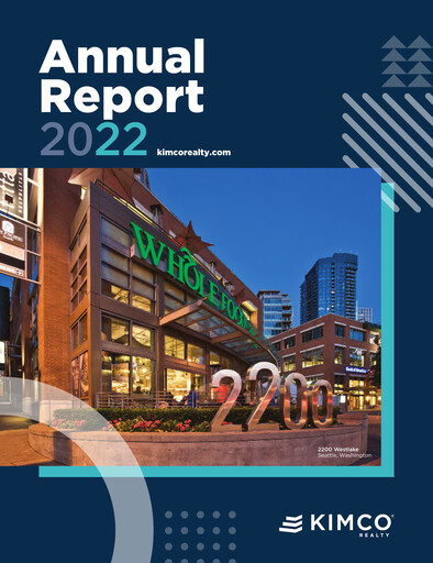 Thumbnail Kimco Realty
 Annual Report 2022