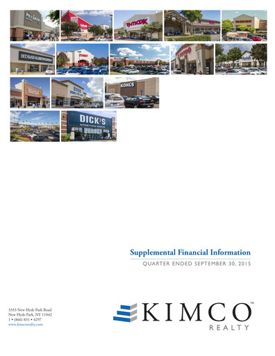 Thumbnail Kimco Realty
 Quarterly Report 2015-q3