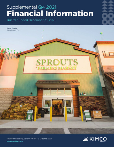 Thumbnail Kimco Realty
 Quarterly Report 2021-q4