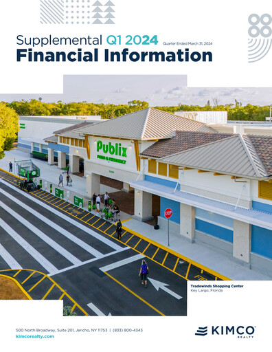 Thumbnail Kimco Realty
 Quarterly Report 2024-q1