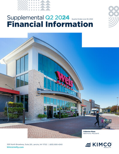 Thumbnail Kimco Realty
 Quarterly Report 2024-q2