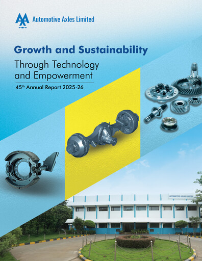 Thumbnail Automotive Axles Annual Report 2025-2026