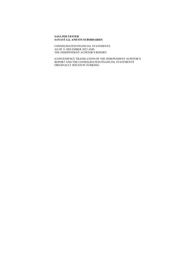Thumbnail Sasa Polyester Financial Statement 2025