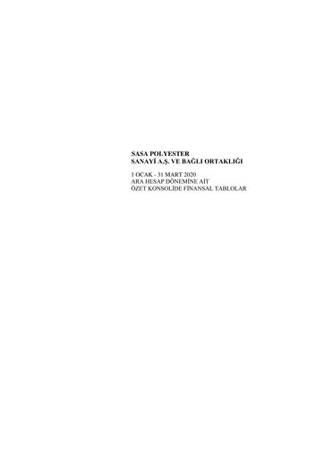 Thumbnail Sasa Polyester Quarterly Report 2020-q1