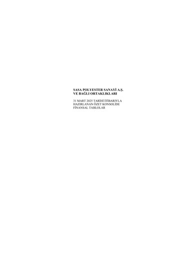 Thumbnail Sasa Polyester Quarterly Report 2025-q1