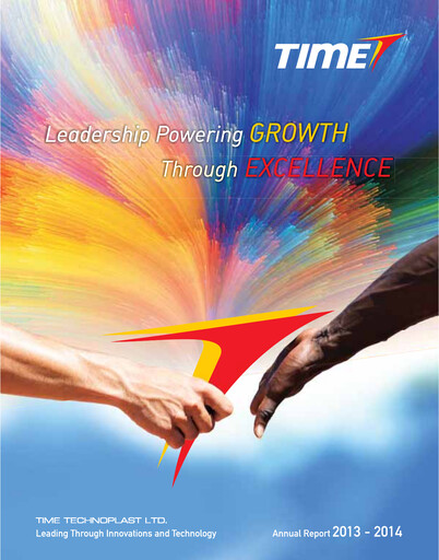 Thumbnail Time Technoplast Annual Report 2013-2014