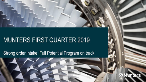 Thumbnail Munters Group AB Quarterly Report 2019-q1