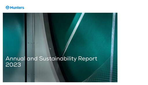 Thumbnail Munters Group AB Sustainability Report 2023