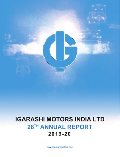 Thumbnail Igarashi Motors India Annual Report 2019-2020