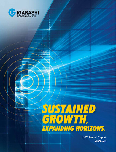 Thumbnail Igarashi Motors India Annual Report 2024-2025