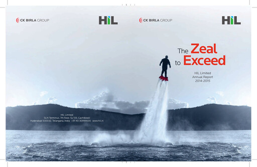 Thumbnail Hyderabad Industries Limited Annual Report 2014-2015