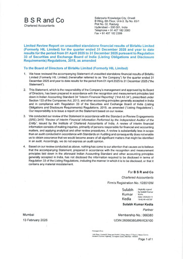 Vorschaubild Hyderabad Industries Limited Quartalsbericht 2026-q3