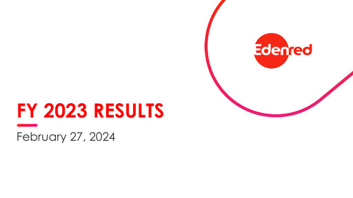 Thumbnail Edenred Financial Report 2023