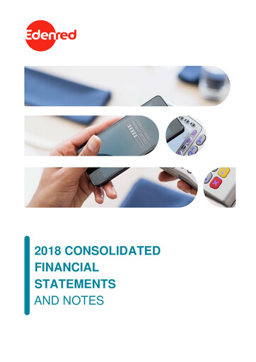 Thumbnail Edenred Financial Statement 2018