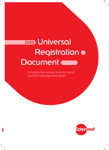Thumbnail Edenred Universal Registration Document 2020