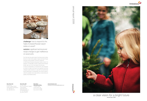 Thumbnail Stora Enso
 Annual Report 2008