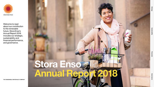 Thumbnail Stora Enso
 Annual Report 2018