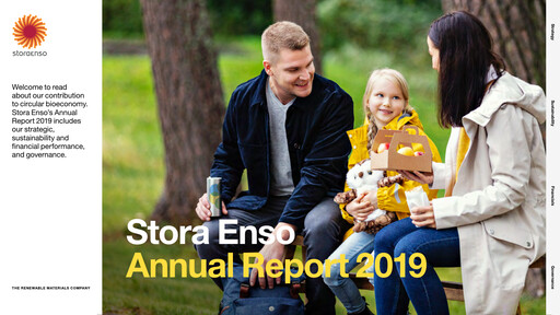 Thumbnail Stora Enso
 Annual Report 2019