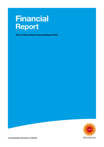 Thumbnail Stora Enso
 Financial Statement 2015