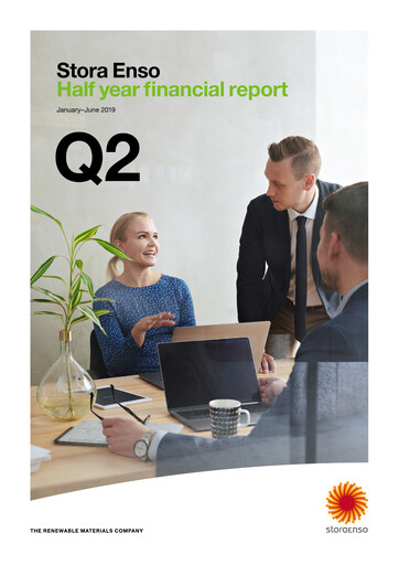 Thumbnail Stora Enso
 Half-year Report 2019-h1