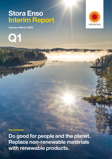 Thumbnail Stora Enso
 Quarterly Report 2022-q1
