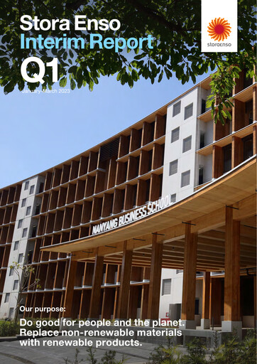 Thumbnail Stora Enso
 Quarterly Report 2023-q1