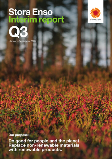 Thumbnail Stora Enso
 Quarterly Report 2023-q3