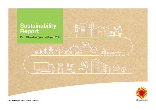 Thumbnail Stora Enso
 Sustainability Report 2016