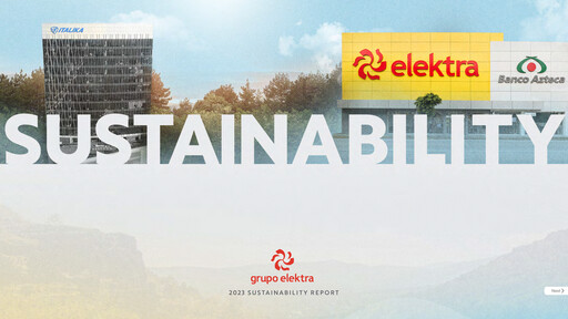 Thumbnail Grupo Elektra
 Sustainability Report 2023