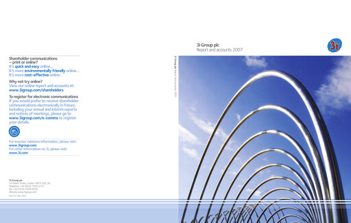 Miniature 3i Group Rapport annuel 2007