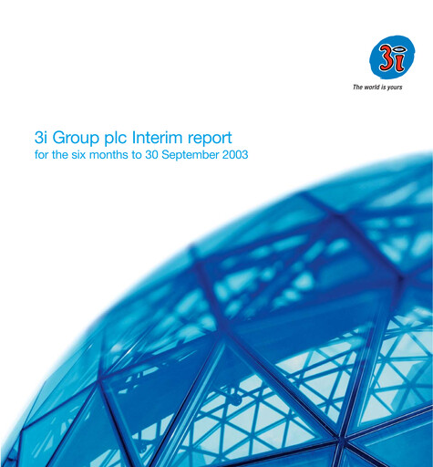 Thumbnail 3i Group Half-year Report 2003-h1