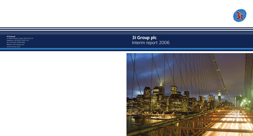 Thumbnail 3i Group Half-year Report 2006-h1