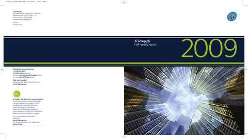 Thumbnail 3i Group Half-year Report 2009-h1